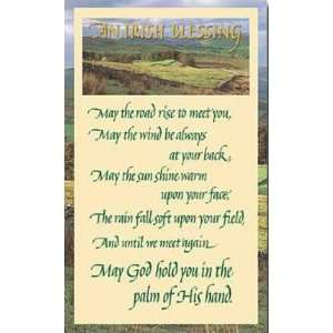  An Irish Blessing Prayer Card   Pack of 25 (PR44): Home 