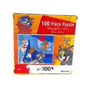  Tom and Jerry 100 Piece Puzzle   Jerry Stealing Toms 