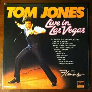 Tom Jones   Live in Las Vegas   Parrot/London PAS 71031  