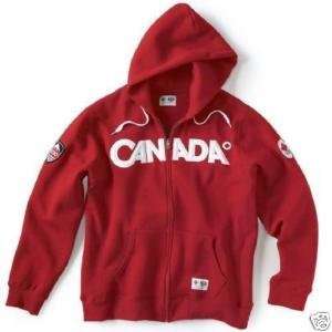  CANADA OLYMPIC NWT 2010 RED HOODIE 