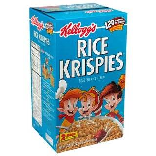 Rice Krispies Toasted Rice Cereal, 34.4 Ounce Boxes (Pack of 2)