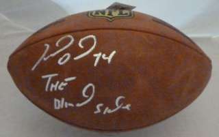   OHER AUTOGRAPHED OFFICIAL NFL FOOTBALL BALTIMORE RAVENS W/BLIND SIDE