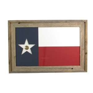  Barnwood Texas Flag Patio, Lawn & Garden