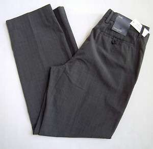 BANANA REPUBLIC Mens Gray Check Plaid Pants Size 29 38 Waist NWT 