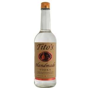  Titos   Handmade Vodka (1L) Grocery & Gourmet Food