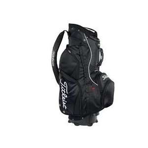  Titleist Custom Logo Lightweight Cart Bag   Black: Sports 
