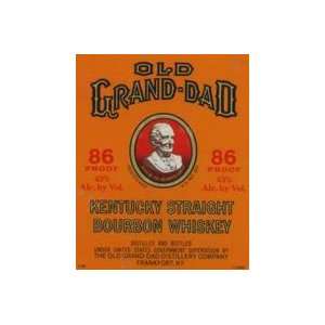   Grand Dad Kentucky Straight Bourbon Whiskey Grocery & Gourmet Food