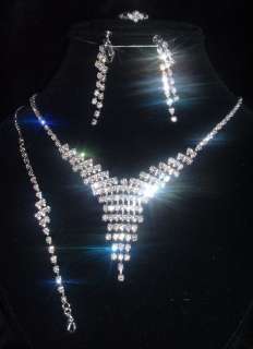 wholesale 48pcs Czech rhinestone costume necklace sets  