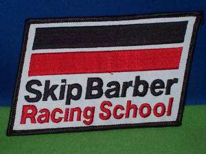 Skip Barber Racing School Car Formula 1 Kart Logo Patch  