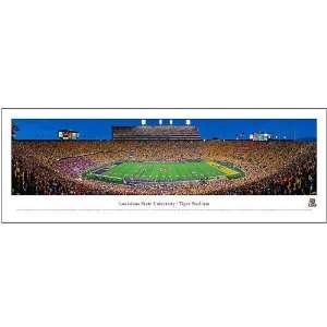 NCAA LSU Tigers Tiger Stadium 13.5  x 40 Panoramic Print:  