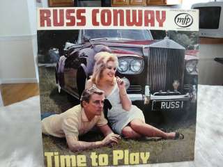 RUSS CONWAY Time To Play Netherlands Import  