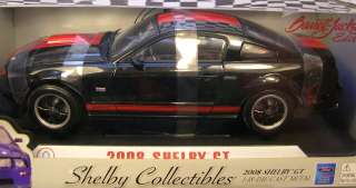 SHELBY COLLECTIBLES 118 BARRETT JACKSON SPECIAL EDITION BLACK 2008 