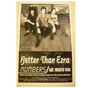 Better Than Ezra Handbill Poster Band Shot:  Home & Kitchen