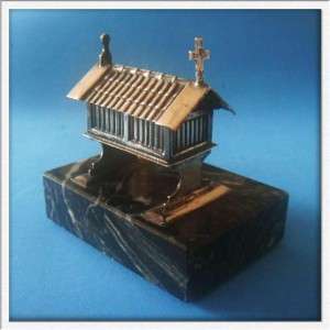 MustC Amazing Vtg Sterling SILVER Storehouse Granary  