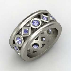  Tigranes The Great Ring, 18K White Gold Ring with 