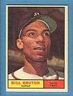 1961 TOPPS 251 BILL BRUTON SHARP  