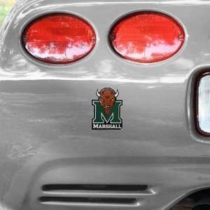  NCAA Marshall Thundering Herd Team Logo Car Decal: Sports 