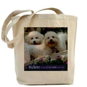  Bichons are Pets Tote Bag by  Beauty
