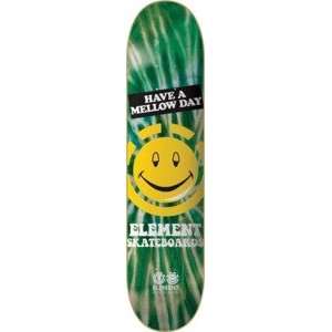  Element Featherlight Have A Mellow Day Skateboard Deck   7 