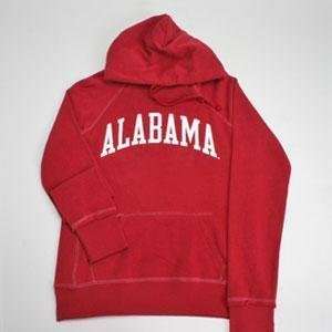 Alabama Hooded Sweatshirt   Ladies Hoody By League   Maroon   Small