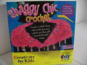 CREATIVITY FOR KIDS crochet shrug beads craft kit NEW  