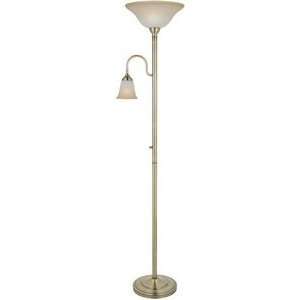  Lite Source LS 81936AB Thiago Torch/Reading Lamp, Antique 