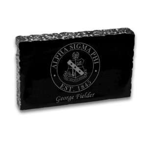  Alpha Sigma Phi Marble paperweight 