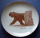 BOUVIER DES FLANDRES DANISH BLUE PORCELAIN PLATE  