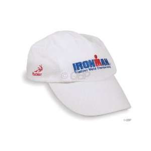 Headsweats Race Hat Ironman White 