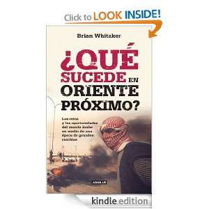 Qué sucede en Oriente Próximo? (Spanish Edition) Whitaker Brian 