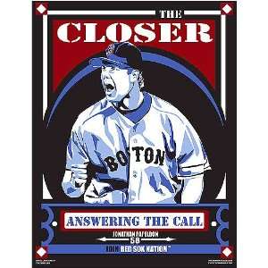   Boston Red Sox Jonathan Papelbon The Closer Poster 