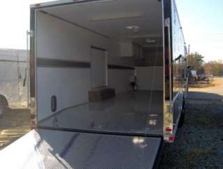   hauler enclosed motorcycle cargo trailer NEW 24ft deck 8 ft g  
