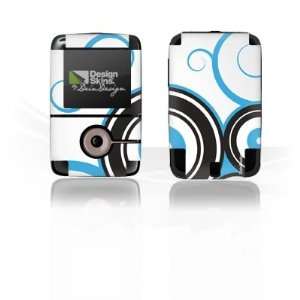   Skins for Creative Zen V 4GB   Blue Circles Design Folie Electronics
