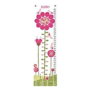 personalized birdies in the garden growth chart: Home 