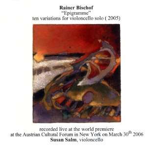  Rainer Bischof Epigramme Ten Variations for Violoncello 