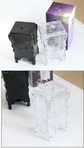   Shabby Cotton Ball Holder Container Bathroom Anna Sui Style  
