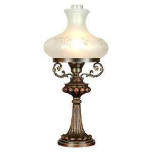  Dale Tiffany Bisset Hurricane Table Lamp: Home Improvement