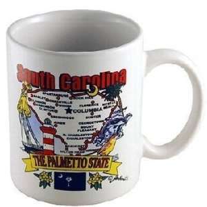  South Carolina Mug State Map Case Pack 48 