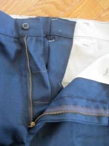 BIG BEN Wrangler Vintage Deadstock Navy Blue Work Twill Pants 31 X 31 