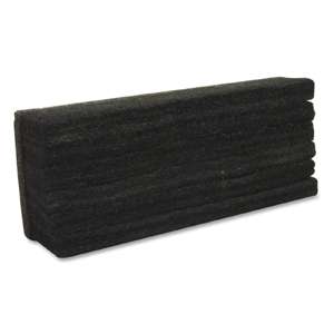 Sparco Spr 1 All Felt Chalk Board Eraser   Dustless   Black   Felt 