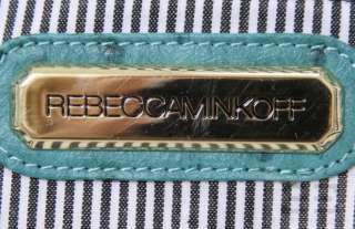 Rebecca Minkoff Teal Ostrich Morning After Mini Bag NEW  