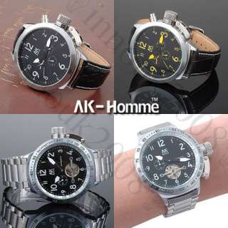   AK Homme Automatic Mechanical Mens Wrist Watch ☆Colors Choice  