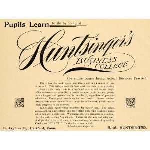   Hartford Education Business School   Original Print Ad: Home & Kitchen
