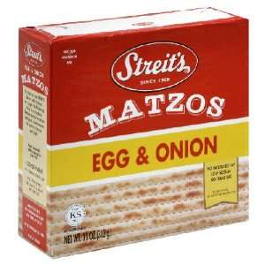 Streits, Matzo Egg Onion, 11 Ounce (12 Grocery & Gourmet Food