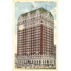  1918 Vintage Postcard The Blackstone Hotel   Chicago 