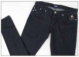 NEW Rock & Republic BERLIN Clio Blue Skinny Slim Dark Denim Jeans w 