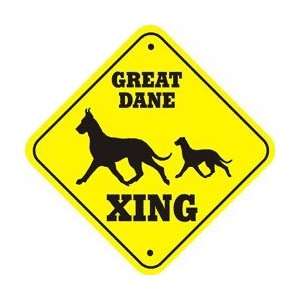  Great Dane Crossing   Xing Dog Sign Patio, Lawn & Garden