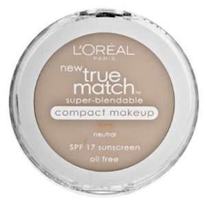 Oreal Paris True Match Super Blendable Compact Makeup, SPF#17, Buff 