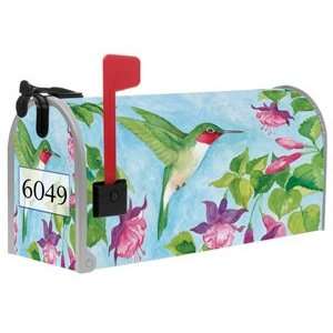  Hummingbird Magnetic Mailbox Cover w Street Numbers: Patio 