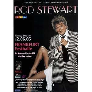  Rod Stewart & The Faces   Stardust 2005   CONCERT   POSTER 